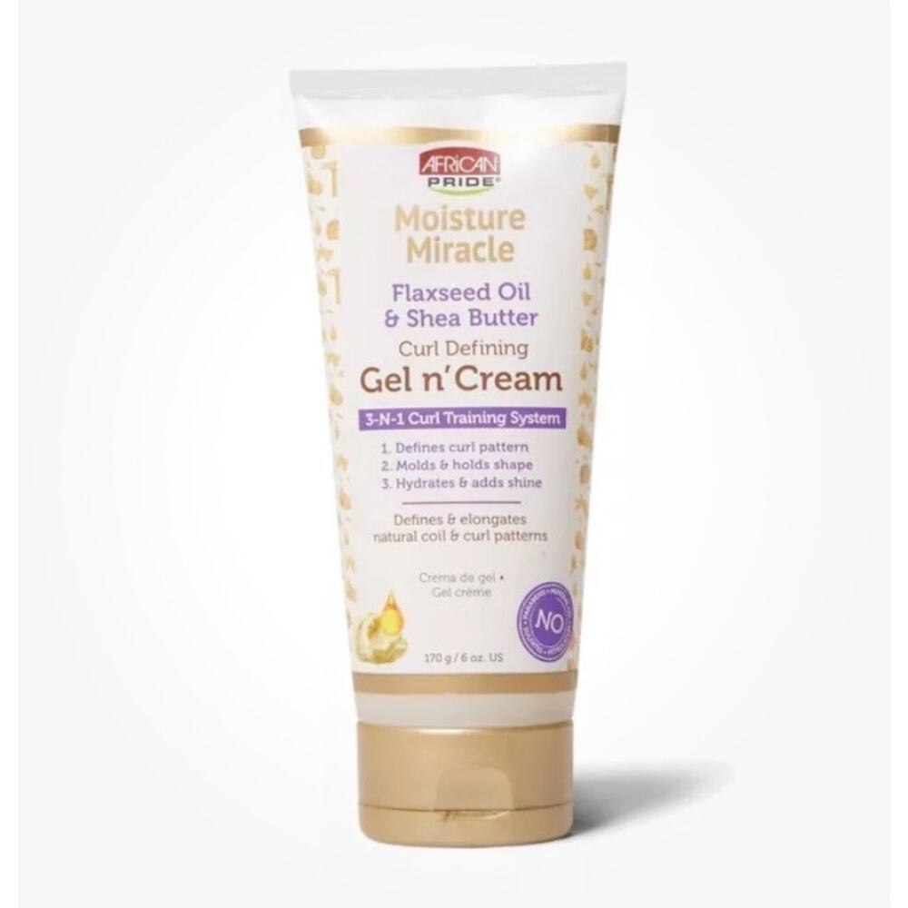African Pride Moisture Miracle Gel‎ n' Cream Curl Defining 170g